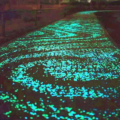 Solar Powered Glow Rocks ~ Transform pathways into a glowing nightscape.