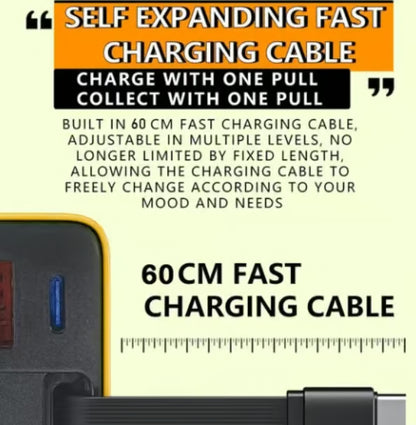 3-in-1 Retractable Charger ~ One Charger to Rule Them All.