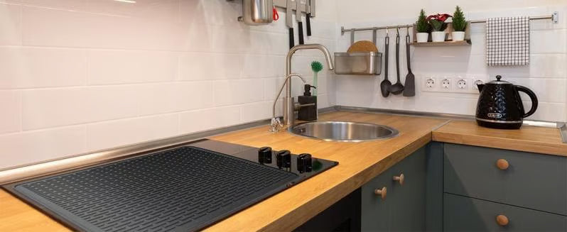 Heat-Resistant Stove Cover ~ Protect, prep, and dry with one smart surface.