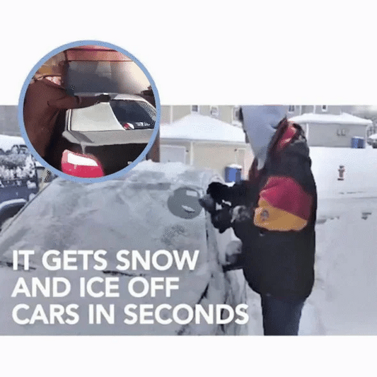 Magical Car Ice Scraper ~ Clear your windshield effortlessly for stress-free winter drives-