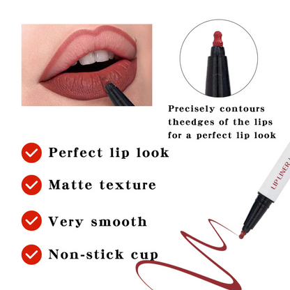 Liquid Lipstick Liner ~ Stay Flawless From First Sip to Last Kiss
