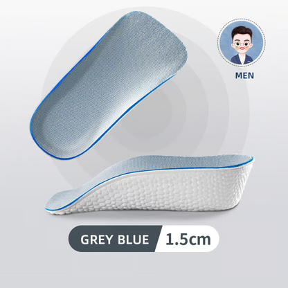 Natural-looking height-lifting insoles ~ Gain an instant height boost with discreet comfort