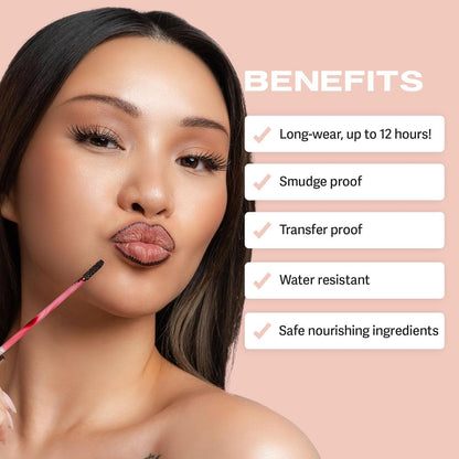 Lip Stain-Peel & Reveal ~ Smudge-proof color and hydration all day long-