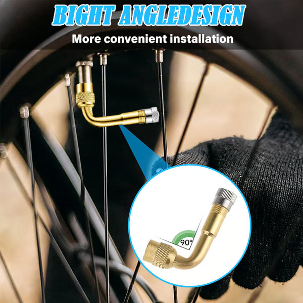 Tire Valve Extender ~ Reach hidden stems for fast, hassle-free inflations.
