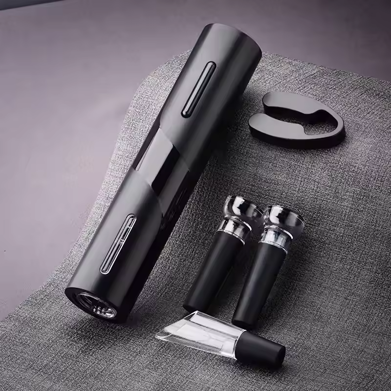 4-in-1 Wine Set ~ Effortless Wine Opening, Pouring & Preserving in Style