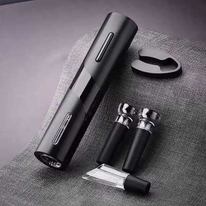 4-in-1 Wine Set ~ Effortless Wine Opening, Pouring & Preserving in Style