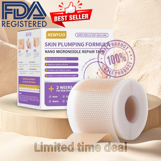Skin Microneedle Repair Tape ~ Fade scars and stretch marks while you heal.