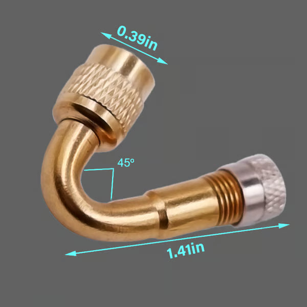 Tire Valve Extender ~ Reach hidden stems for fast, hassle-free inflations.