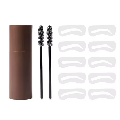 Deluxe Eyebrow Stamp Set ~ Get Perfectly Symmetrical Brows Every Time