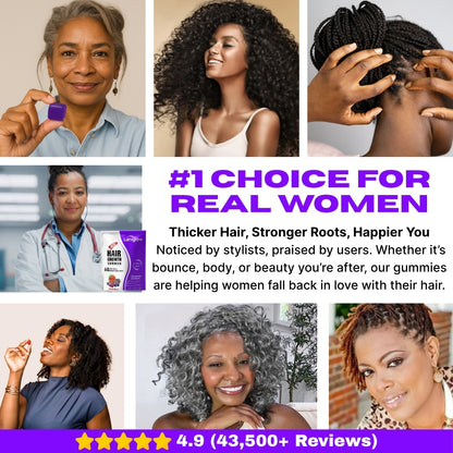 Lumigrow Hair Growth Gummies ~ Clinically proven formula for real results.