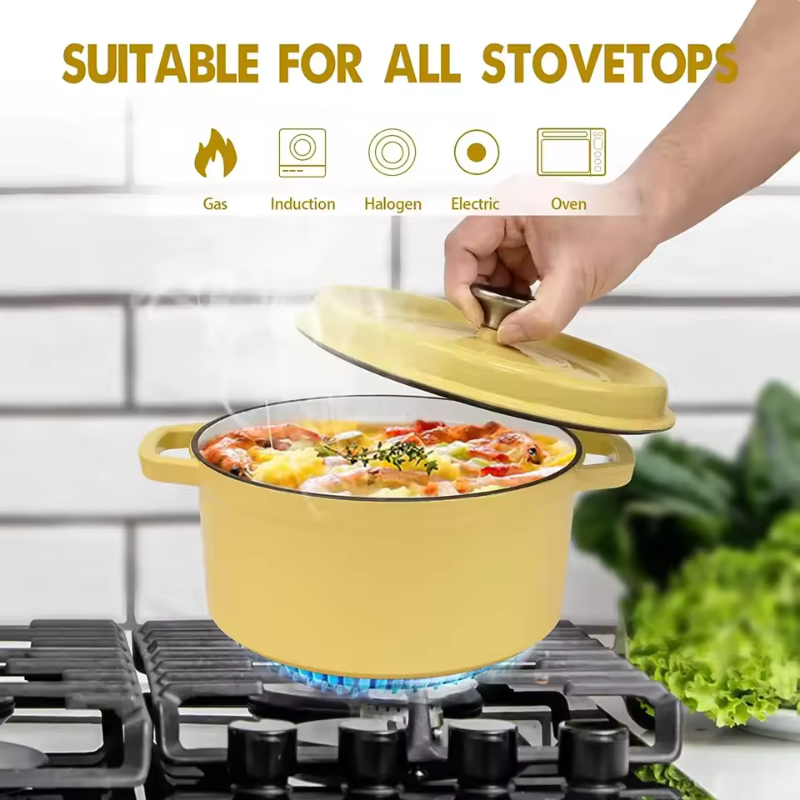 Dutch Oven ~ Your go-to pot for hearty family meals.