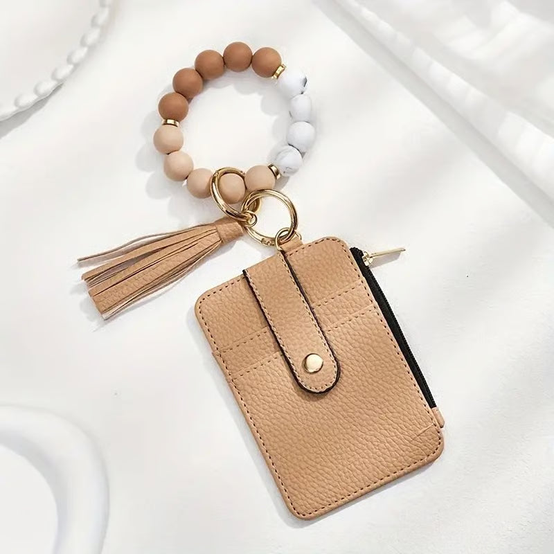 Boho Beaded Wallet ~ Chic grab-and-go piece for any outfit.