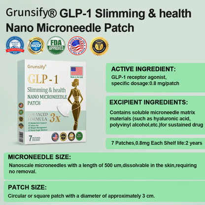 Tirzepatide Microneedle Patches ~ All-night craving control & natural weight support