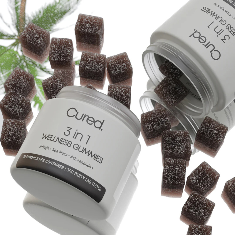 3 in 1 Wellness Gummies ~ One gummy a day, all-night results.
