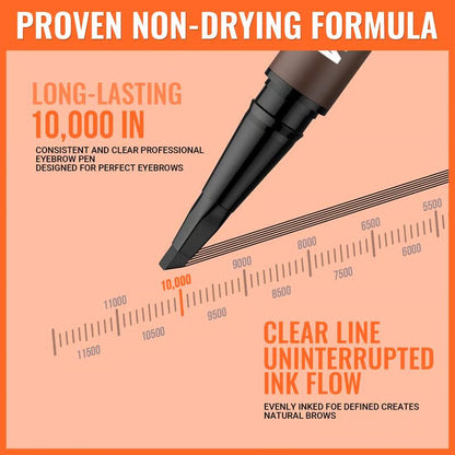 4D Waterproof Microblading Brow Pen ~ Natural-looking brows in seconds.