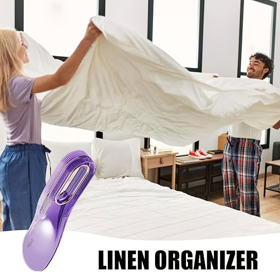 2 IN 1 Mattress Lifter & Bed Sheet Tucker Tool ~ Hotel-tight corners in seconds.