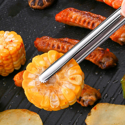 Stainless Steel Kitchen Tongs ~ Grip, Flip, and Serve with Ease