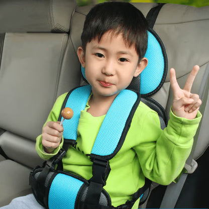 Portable Children’s Seat Belt ~ Instant 5-point protection for every ride.