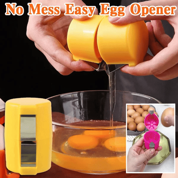 Efficient Egg Cracking Tool ~ Because You’ve Got Better Things to Do