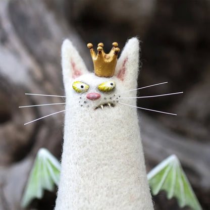 “What Did I Just See?” Eyes Plush Cat ~ The internet’s favorite weird cat.