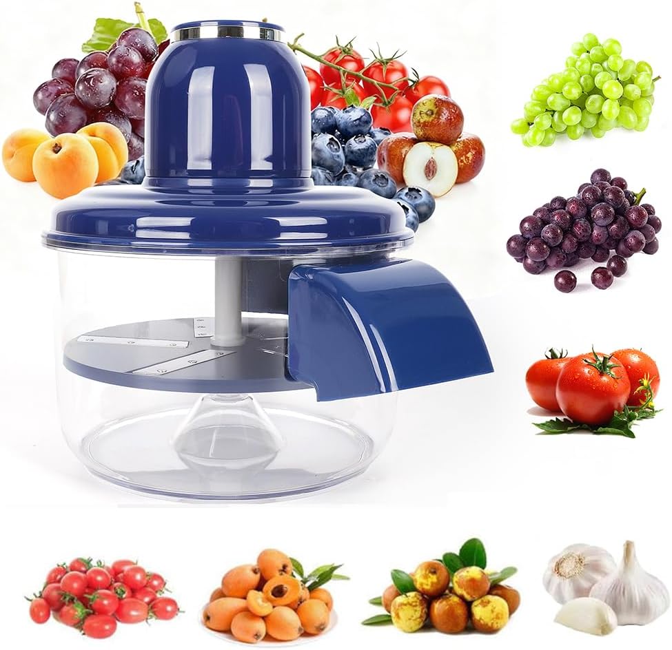 Automatic Peeler ~ Peel delicate skins evenly without bruising or waste.