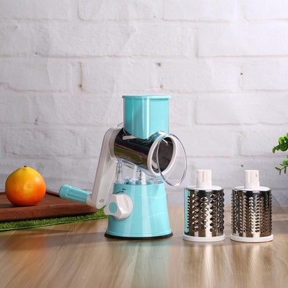 Versatile Cheese Grater ~ Effortless slicing, shredding, and grating in seconds-