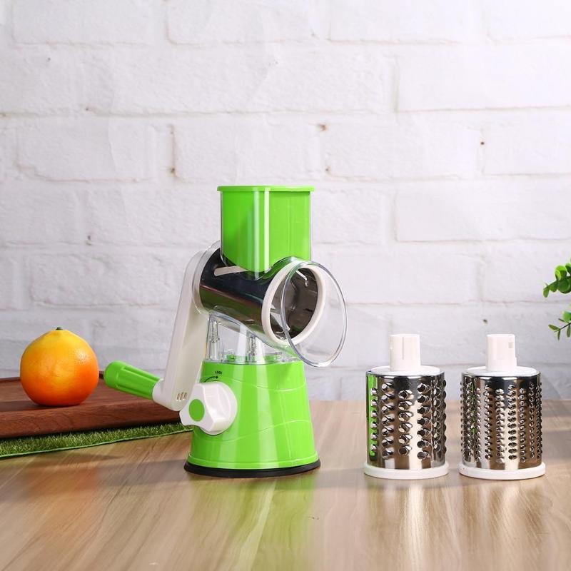 Versatile Cheese Grater ~ Effortless slicing, shredding, and grating in seconds-