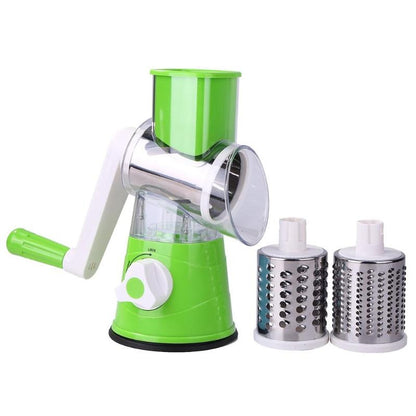 Versatile Cheese Grater ~ Effortless slicing, shredding, and grating in seconds-