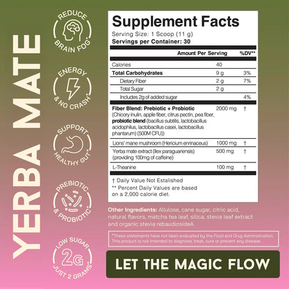 Yerba Tea Powder ~ Adderall in a Teacup (Minus the Side Effects).