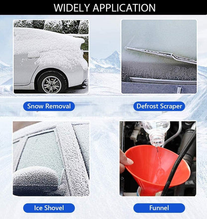 Magical Car Ice Scraper ~ Clear your windshield effortlessly for stress-free winter drives-