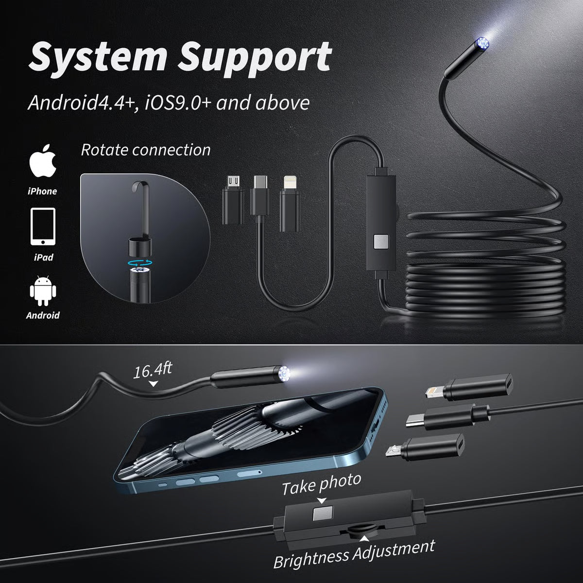 Plug-and-Play Endoscope Camera ~ See beyond what the eye can reach.