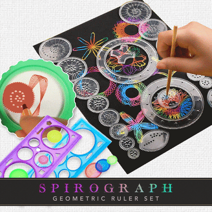 Drawing Stencil Set ~ Create mesmerizing patterns with ease