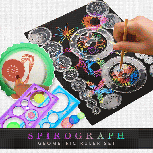 Drawing Stencil Set ~ Create mesmerizing patterns with ease