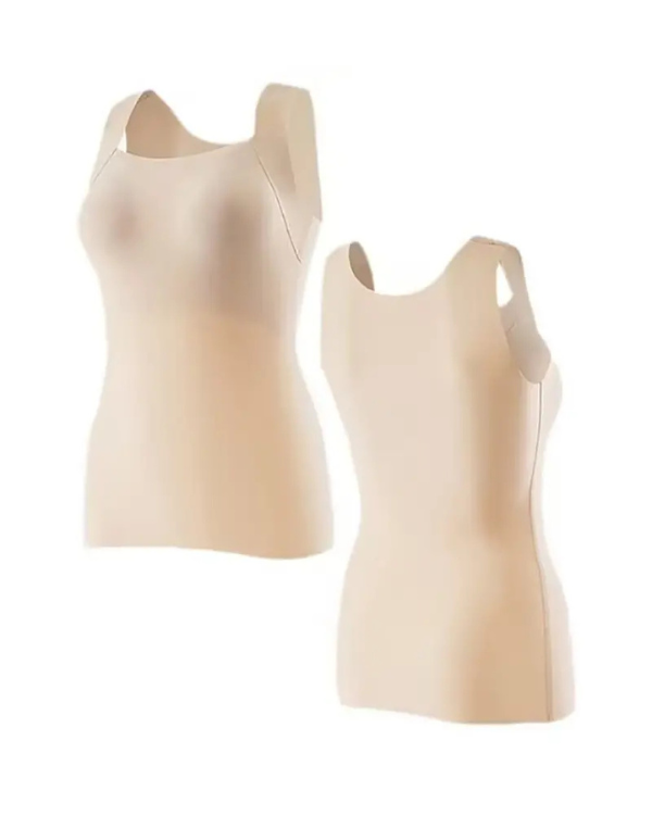 U Neck Shapewear Built-in Bra Tank ~ Flattering support with a seamless fit.