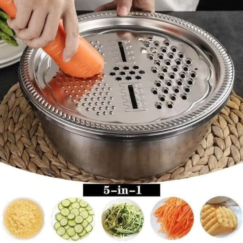 Multifunctional Stainless Steel Basin ~ Your All-in-One Kitchen Hero