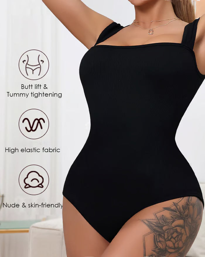 Sleeveless Tummy Control Tank Top ~ Smooth, sculpt, and shape your silhouette instantly.