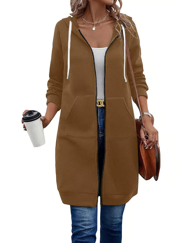 Casual Zip Up Fleece Hoodies ~ Soft warmth you’ll wear every day.