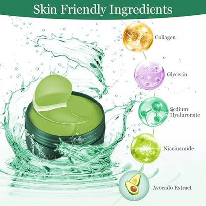 Avocado Collagen Eye Mask ~ Soothe puffiness and brighten tired eyes in minutes.