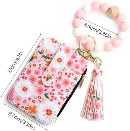 Boho Beaded Wallet ~ Chic grab-and-go piece for any outfit.