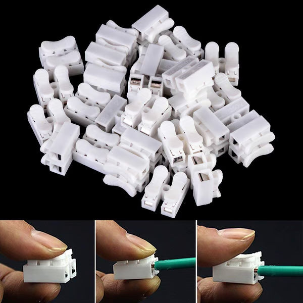 Push Quick Wire Cable Connector ~ Tool-free, rock-solid electrical links in seconds.