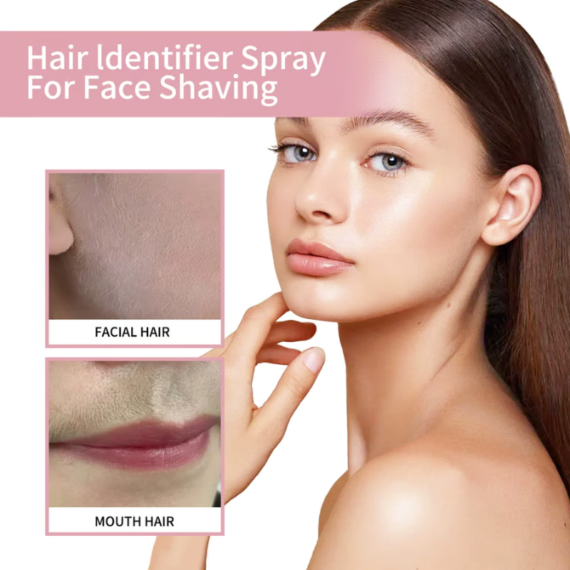 Hair Identification Spray Set ~ Reveal Every Hair for a Flawless Shave-