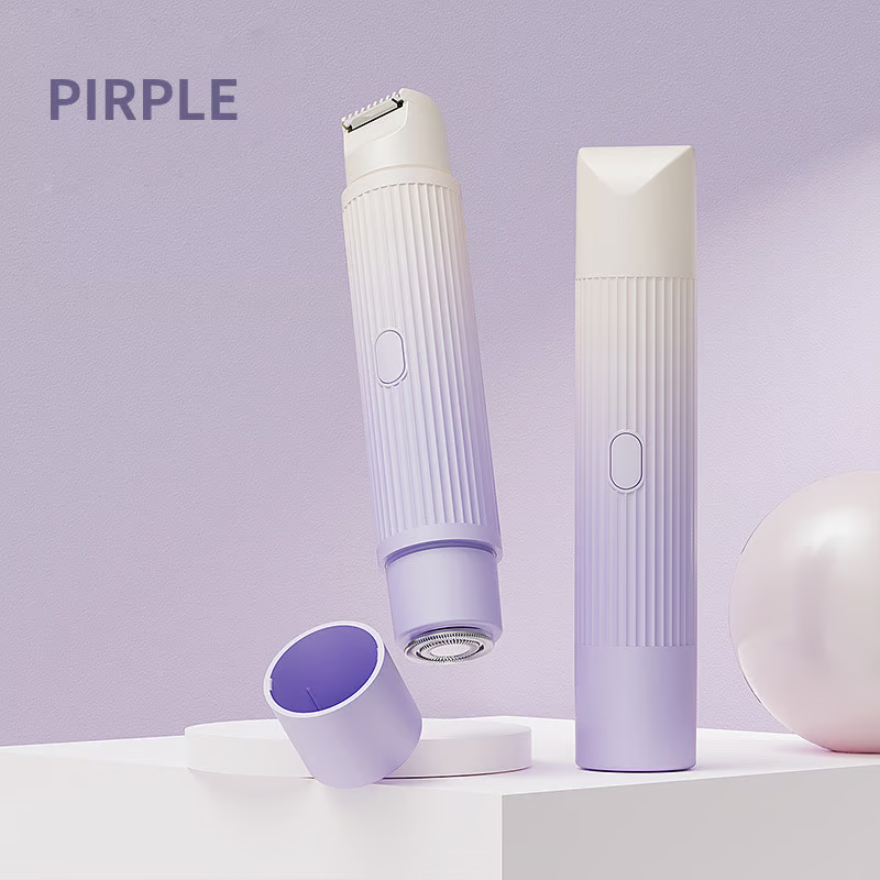 2-in-1 Women's Electric Shaver ~ Smooth, hair-free skin in minutes.