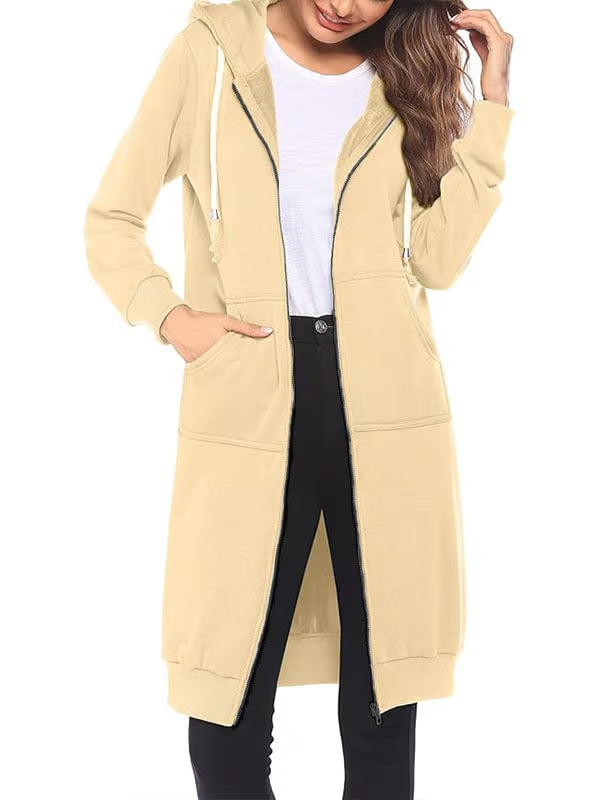 Casual Zip Up Fleece Hoodies ~ Soft warmth you’ll wear every day.
