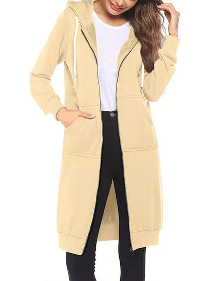 Casual Zip Up Fleece Hoodies ~ Soft warmth you’ll wear every day.