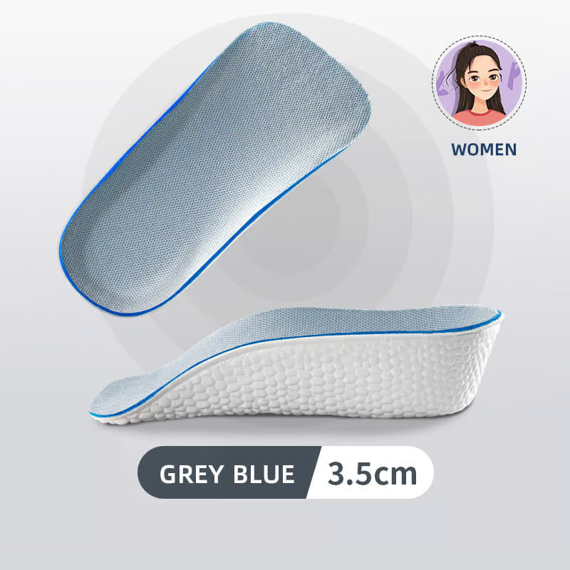 Natural-looking height-lifting insoles ~ Gain an instant height boost with discreet comfort