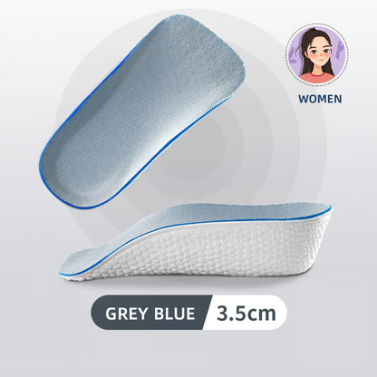 Natural-looking height-lifting insoles ~ Gain an instant height boost with discreet comfort
