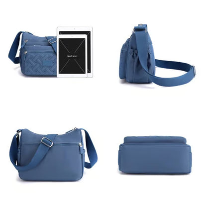 Nylon Shoulder Messenger Bag ~ Lightweight carryall for work, travel, and daily use.