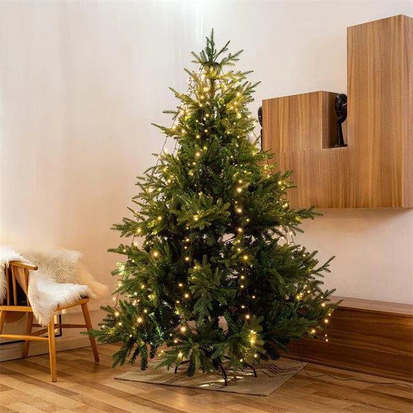 Christmas Tree Waterfall Lights ~ Turn your home into a glowing Winter Wonderland.