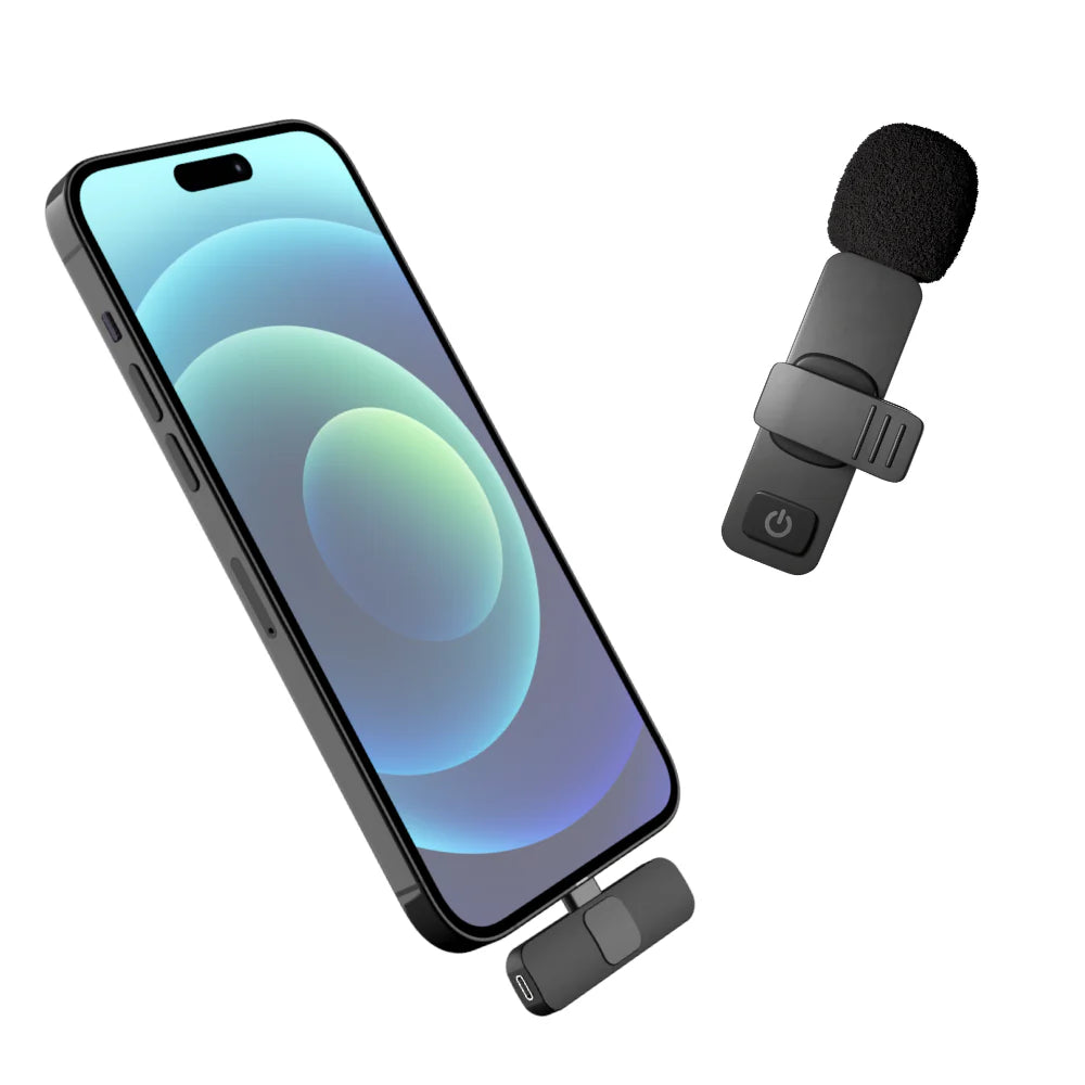 Wireless Lavalier Microphone ~ Professional sound quality, anytime, anywhere-