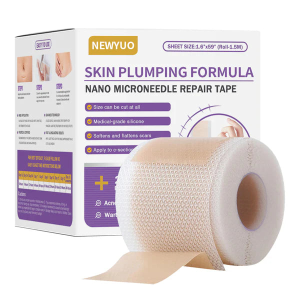 Skin Microneedle Repair Tape ~ Fade scars and stretch marks while you heal.